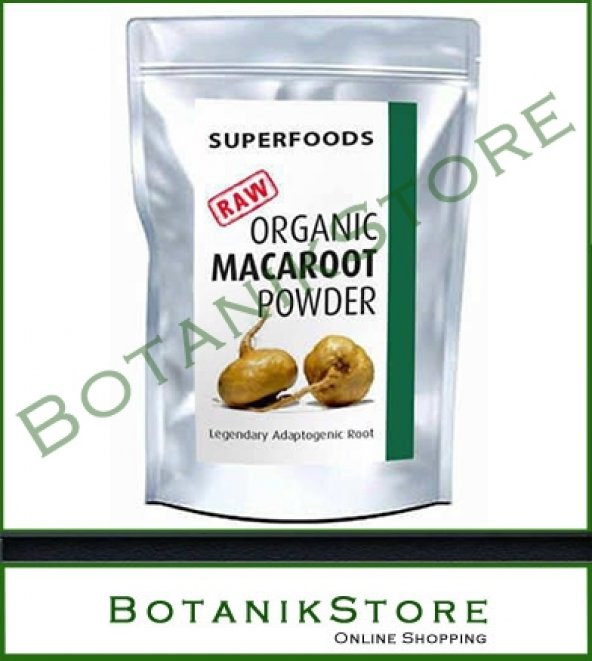 Organik Maca Kökü Tozu Superfoods Organic Maca Root Powder 100 gr