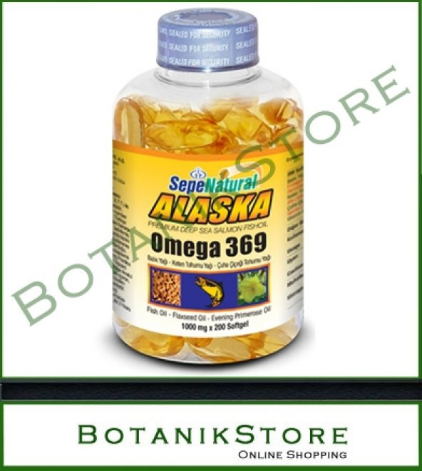Sepe Natural Alaska Omega 3-6-9 1000 mg 200 softgel