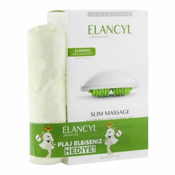 Elancyl Slim Massage + Summing Concentrate Gel 200ml - Plaj Elbisesi Hediye