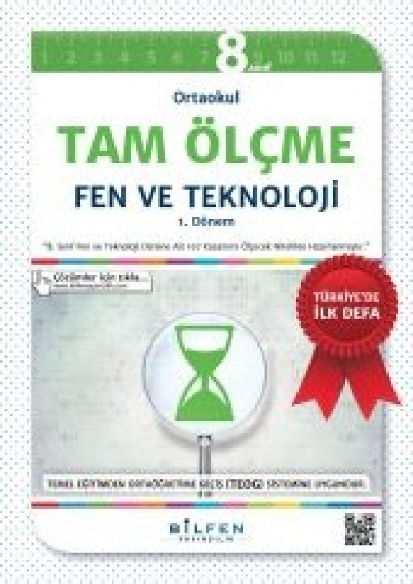 BİLFEN 8.SINIF FEN BİLİMLERİ FASİKÜL TAM ÖLÇME