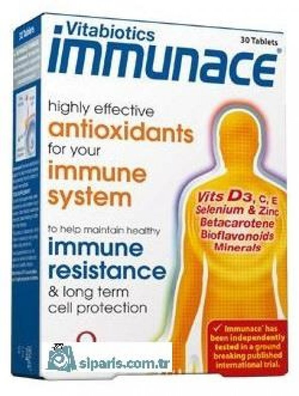 Vitabiotics_Immunace_30 Tablet Skt 06/2020
