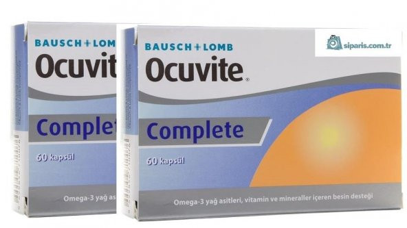 Ocuvite Complete 60 Kapsül Bausch & Lomb - 2 KUTU