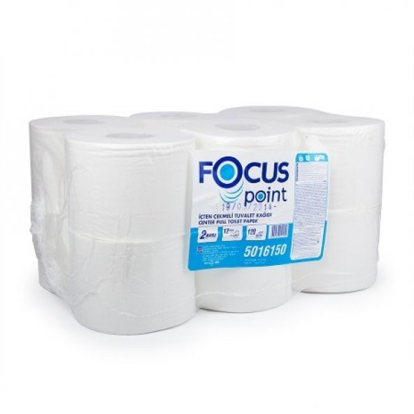 Focus Point İçten Çekmeli Tuvalet Kağıdı 120 m 12li Paket