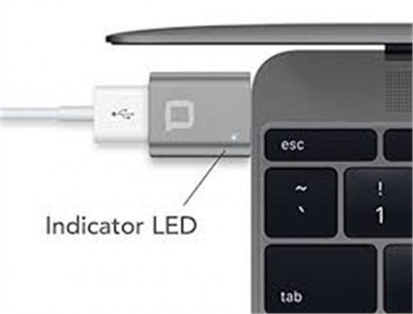 USB 3.0 dan USB-C ye Çevirici Mini Adaptör