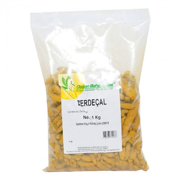 Zerdeçal Kökü Doğal Tane 1000 Gr Paket - 4