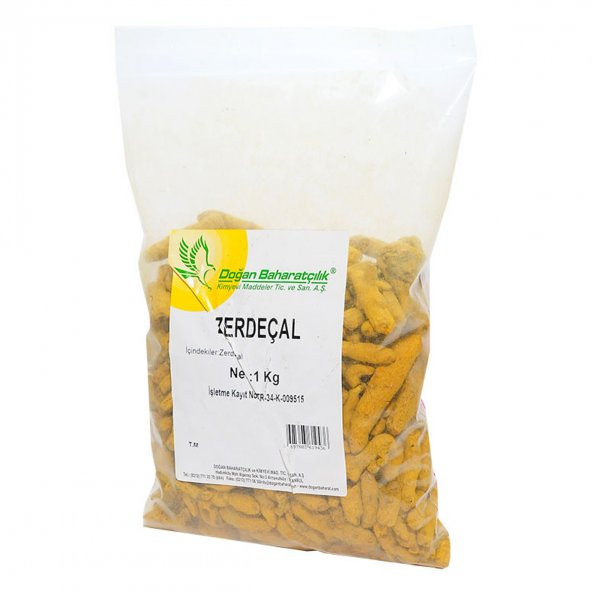 Doğan Zerdeçal Kökü Doğal Tane 1000 Gr Paket - 2