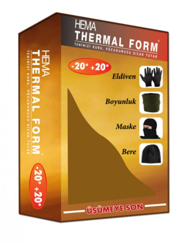 Thermal form eldiven