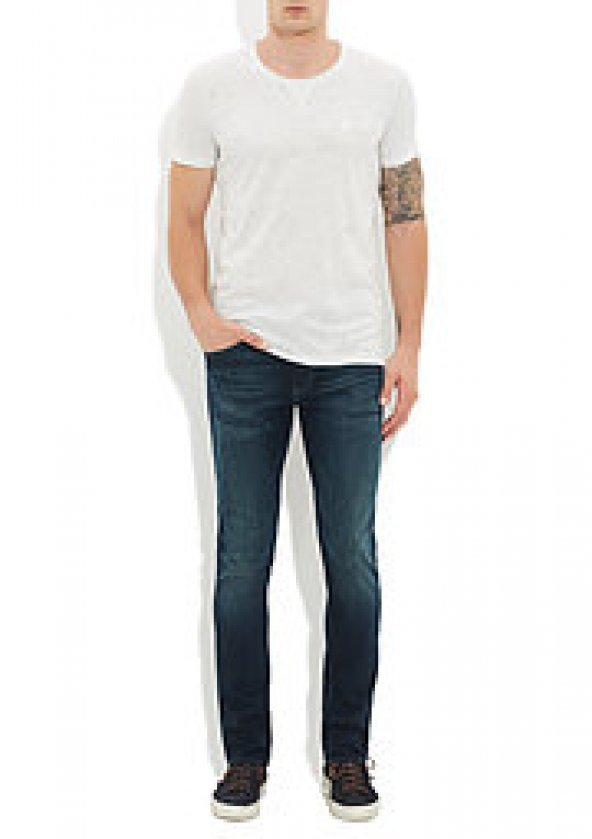 MAVİ 0042221324 JAKE Dark Shaded Amerika Black Denim pant. - 1