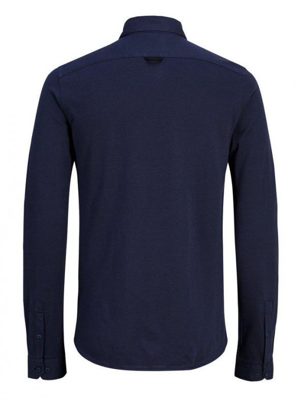 JACK JONES 12129671 ERKEK JCOPIQUE  SHIRT L/S GÖMLEK - 1