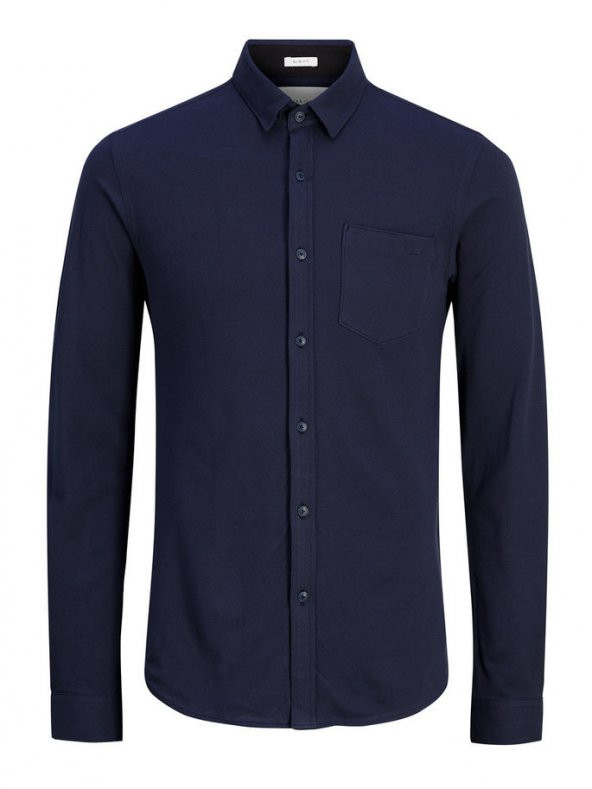 JACK JONES 12129671 ERKEK JCOPIQUE  SHIRT L/S GÖMLEK - 2