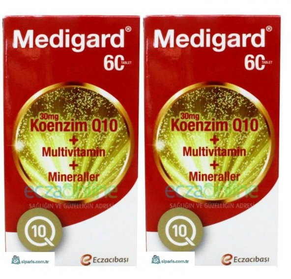 Medigard 60 Tablet Koenzim Q10 Multivitamin Mineral- 2 KUTU  SKT