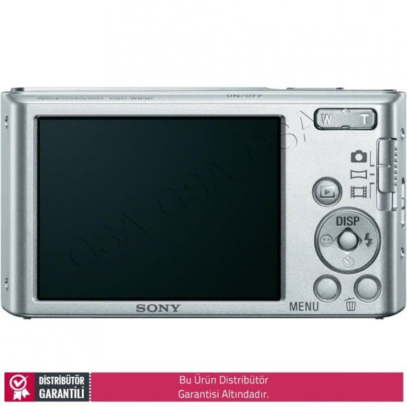 Sony DSC-W830 8x Optik Zoomlu Kompakt Fotoğraf Makinesi - 4