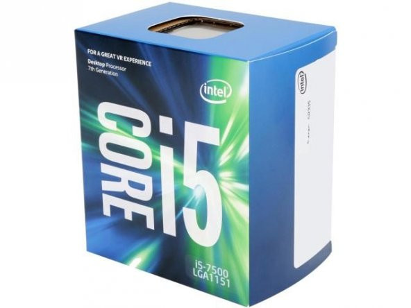 INTEL Core i5 7500 3.40GHz 6M 1151P HD630 Vga Box