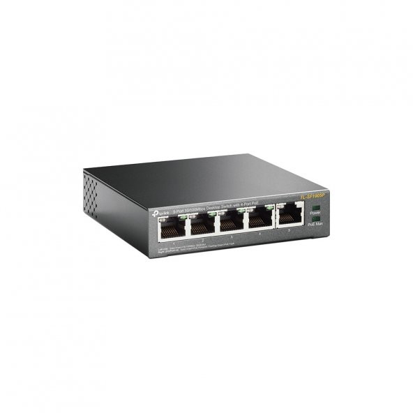 TP-LINK TL-SF1005P 5-Port 10/100Mbps (4 Port PoE 58W) Desktop