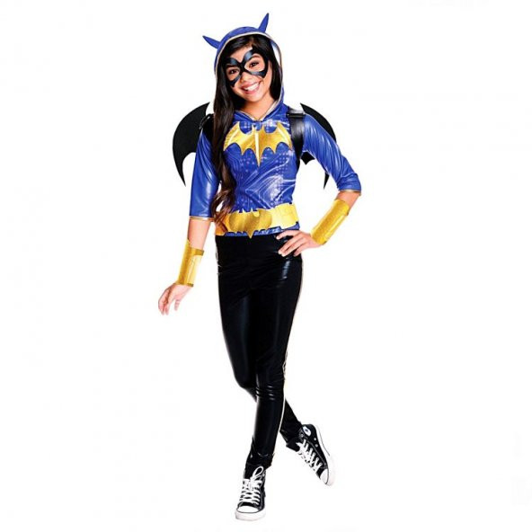 Batgirl Yarasa Kız Kostüm 5-7 Yaş