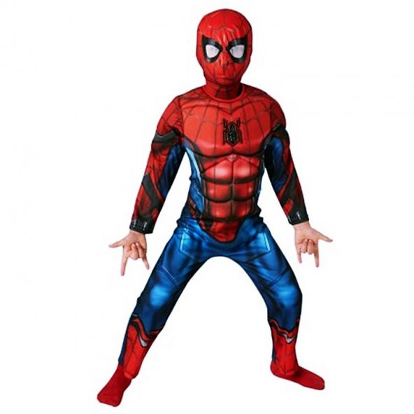 Spiderman Homecoming Kostüm 3-4 Yaş