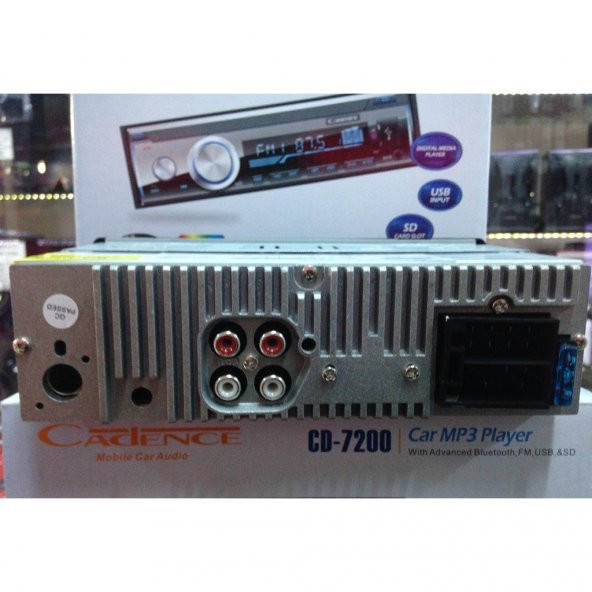 CADENCE CD-7200 BLUETOTH-USB-HAF.K-AUX-RADYO 4X50W OTO TEYP - 3