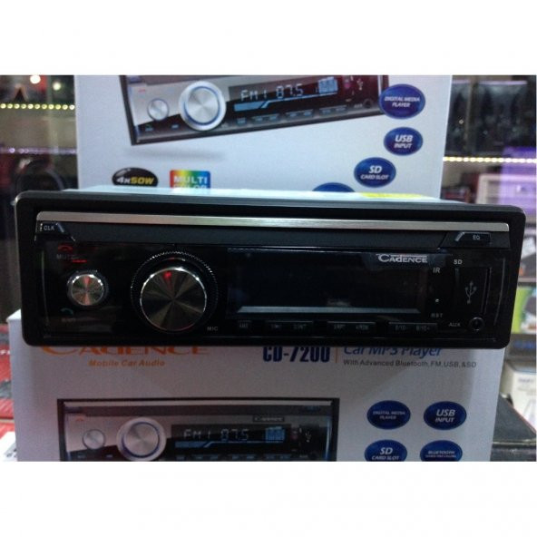 CADENCE CD-7200 BLUETOTH-USB-HAF.K-AUX-RADYO 4X50W OTO TEYP - 4