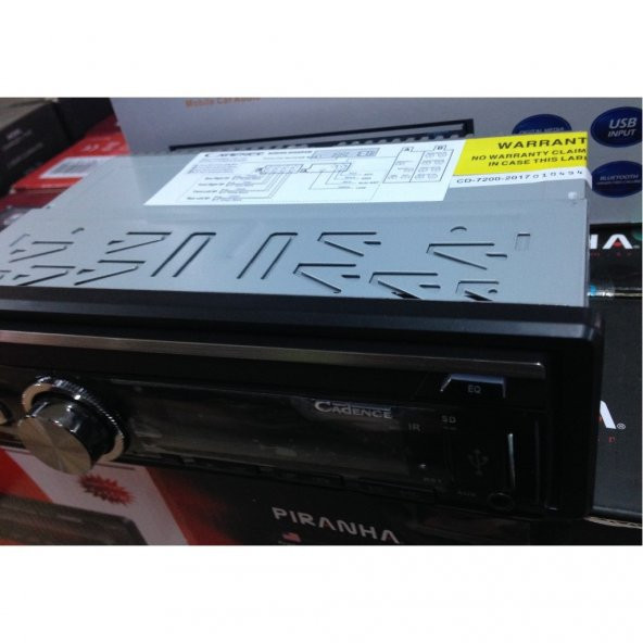 CADENCE CD-7200 BLUETOTH-USB-HAF.K-AUX-RADYO 4X50W OTO TEYP - 5