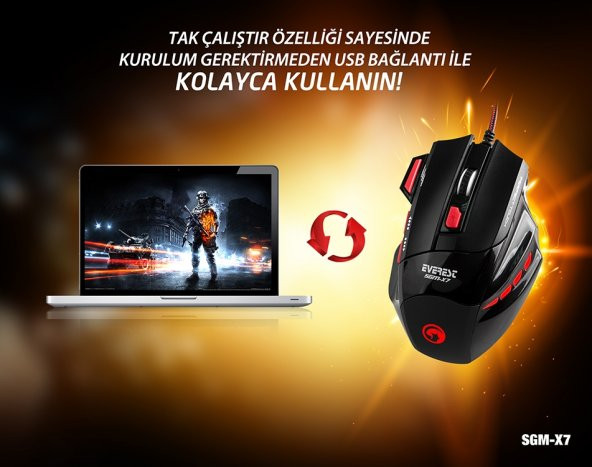 EVEREST SGM-X7 MACRO MOUSE - 6