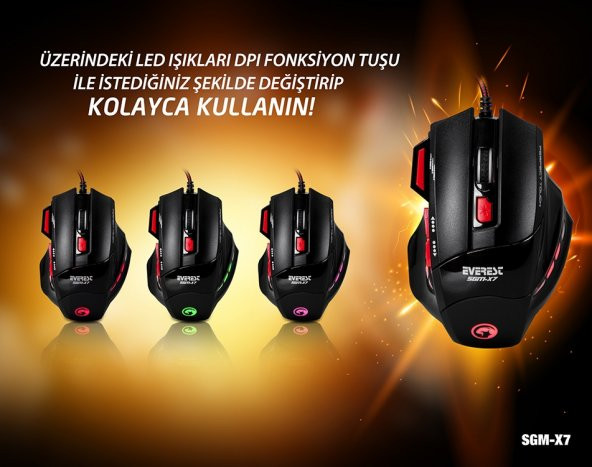 EVEREST SGM-X7 MACRO MOUSE - 9