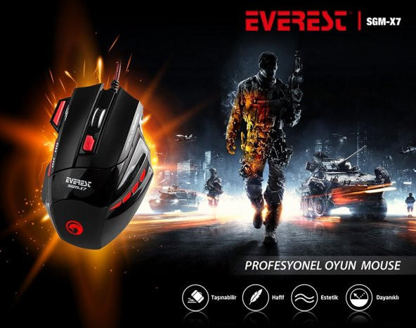 EVEREST SGM-X7 MACRO MOUSE - 12