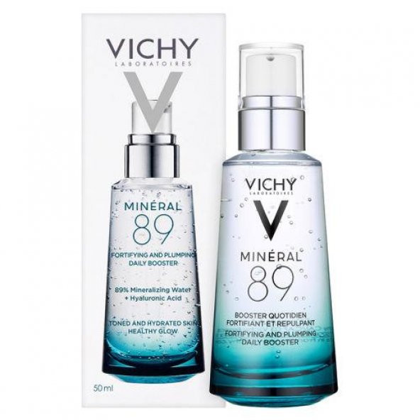 Vichy Mineral 89 Mineralizing Water + Hyaluronic Acid 50ml