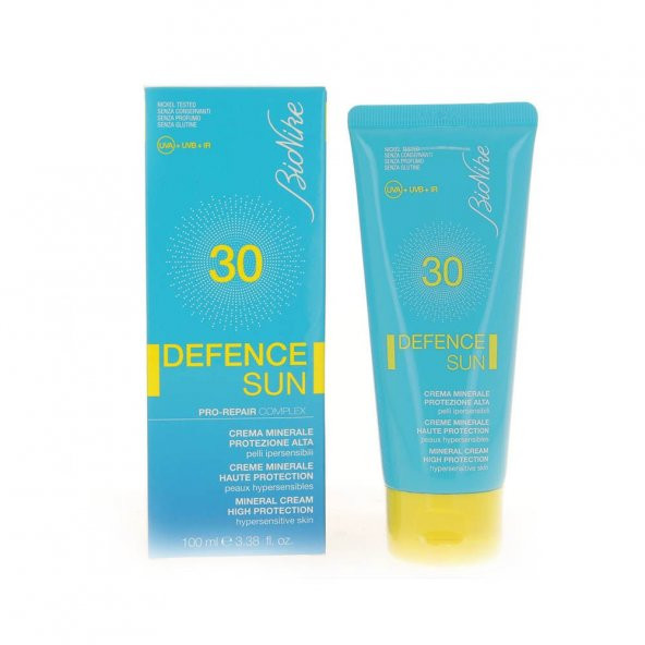 BioNike Defence Sun 30 Mıneral Cream Hıgh Protectıon 100 ml