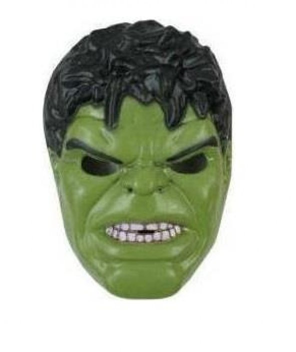 1 Adet Hulk Yeşil Dev Parti Maskesi, Erkek Çocuk Doğum Günü