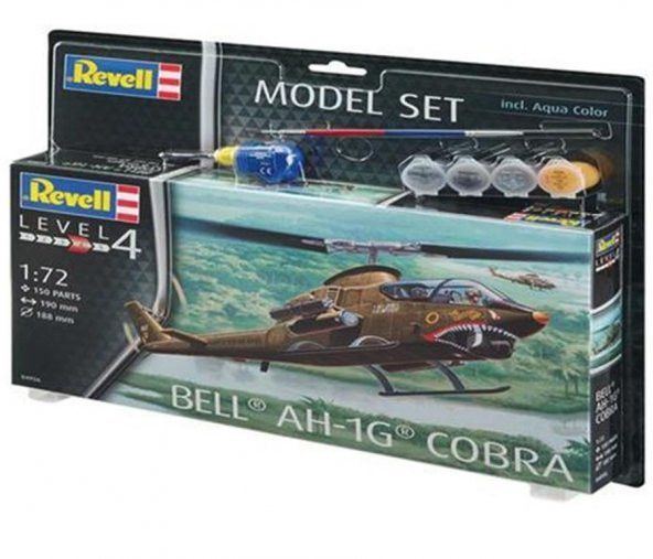 Revell Maket Seti 1:72 Bell AH-1G Cobra 4956