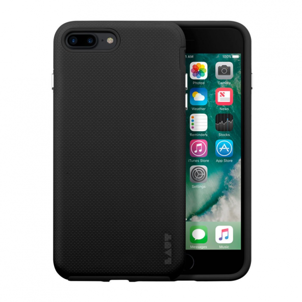 LAUT Shield iPhone 7 Plus Siyah Kılıf