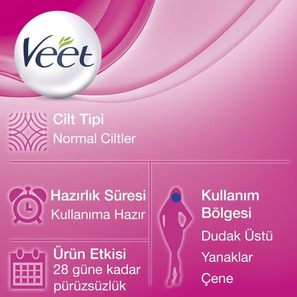 Veet Ağda Bandı Yüz Bölgesi 20li - 4