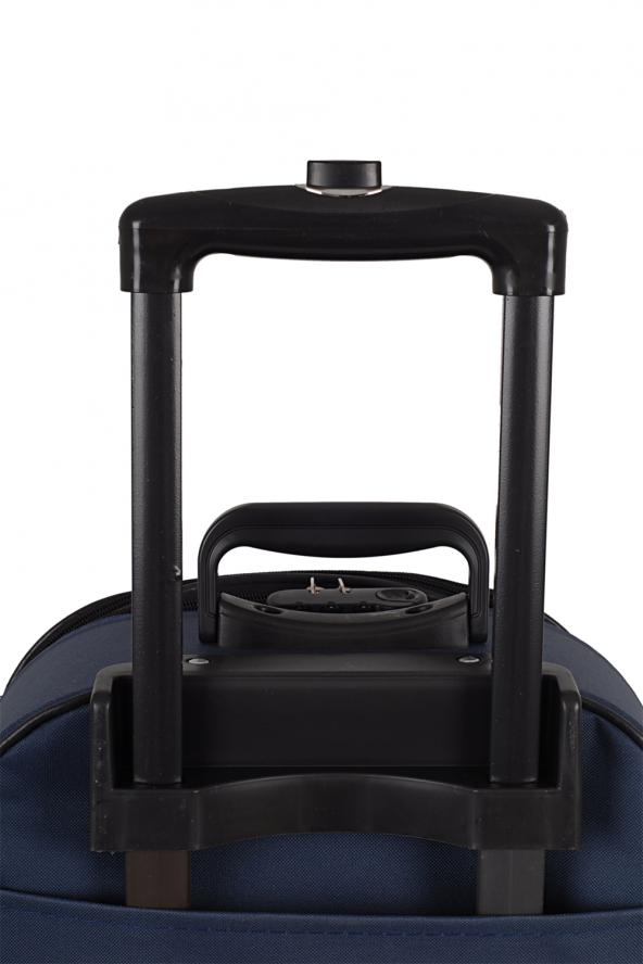 Laguna 00235 Lacivert Kabin Boy Kumaş Valiz - 4