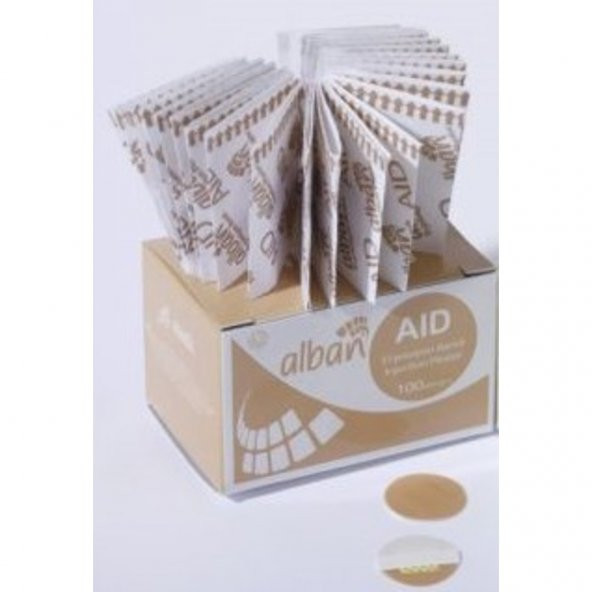ENJEKSİYON BANDI ALBAN 100 ADET 10 KUTU