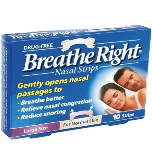Breathe Right Burun Bantı 10 adet