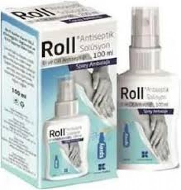 Antiseptik Solüsyon El ve Cilt Antiseptiği Roll 100 ML dezenfektan