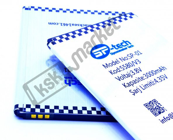 Sp-Tech Vestel Venüs V3 5580 Batarya