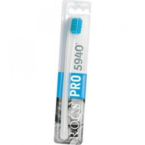 Rocs Pro 5940 Yumuşak Diş Fırçası (Mavi)