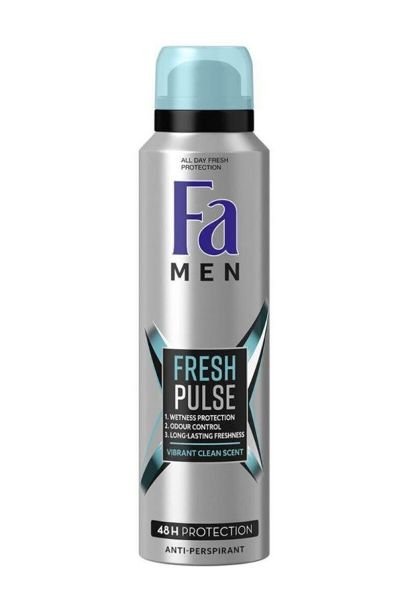 Fa Men Fresh Pulse Bay Deodorant 150 Ml