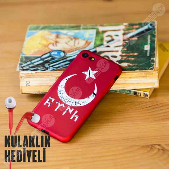 Secron Apple iPhone 7 - 8 Göktürkçe Türk Yazılı Silikon Kılıf