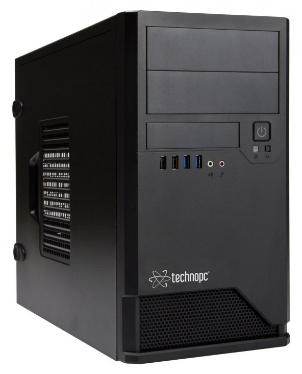 TECHNOPC Intel Core i5 7400 3.00 GHz, 8GB, 1TB, Free DOS, 23,6" Led TAB-7481M - 2