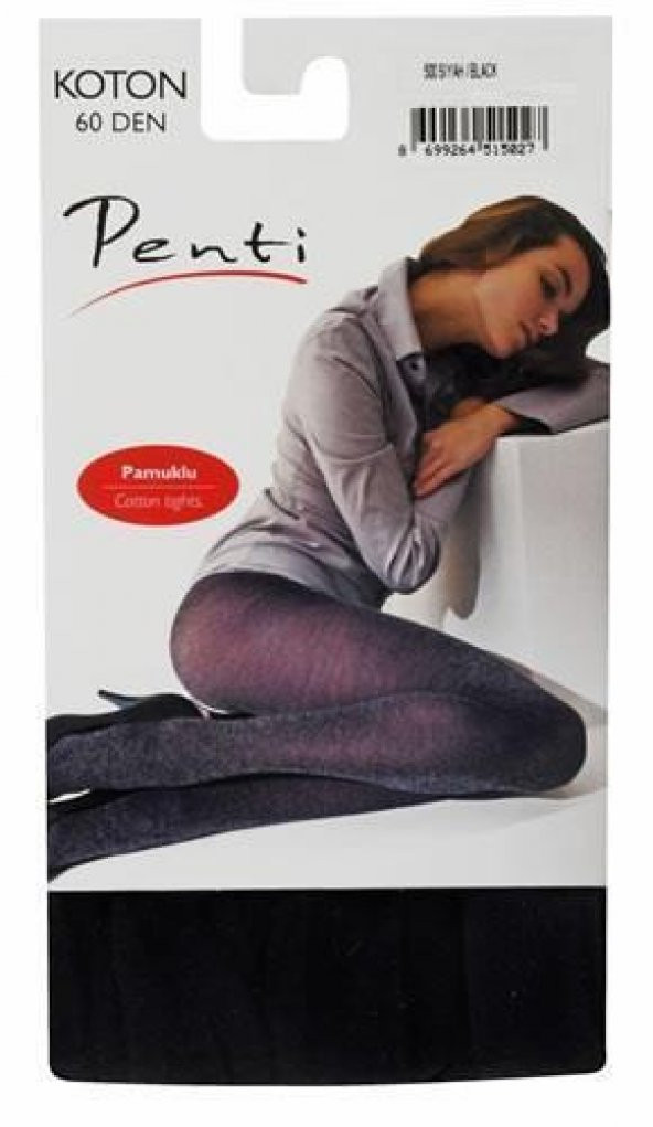 Penti Külotlu Koton 60 Den Siyah No 2 M