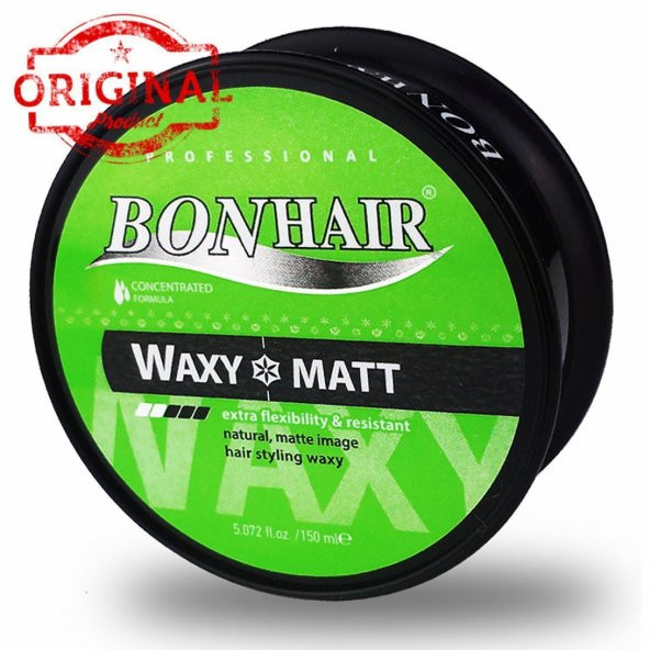 Bonhair Maxy Matt Stylıng Wax 150 Ml