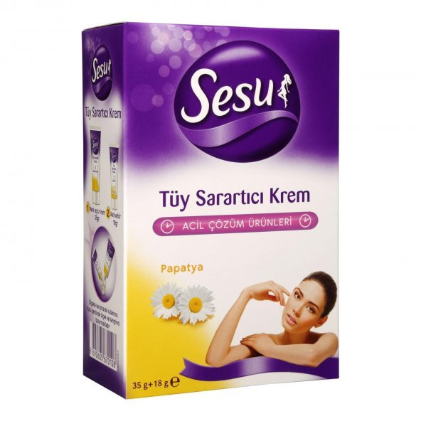 Sesu Tüy Sarartıcı Krem 35 Ml - 2