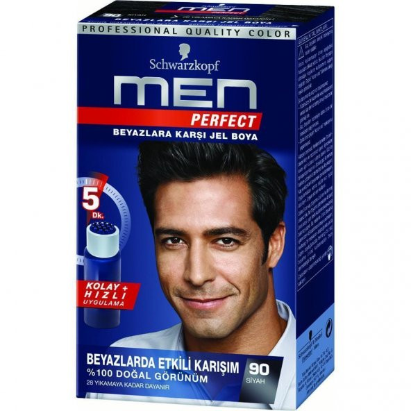 Schwarzkopf Men Perfect Erkek Saç Boyası 90