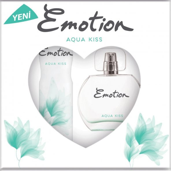 Emotion Aqua Kıss Bayan Parfüm Seti 50 Ml+150 Ml Deo Kofre