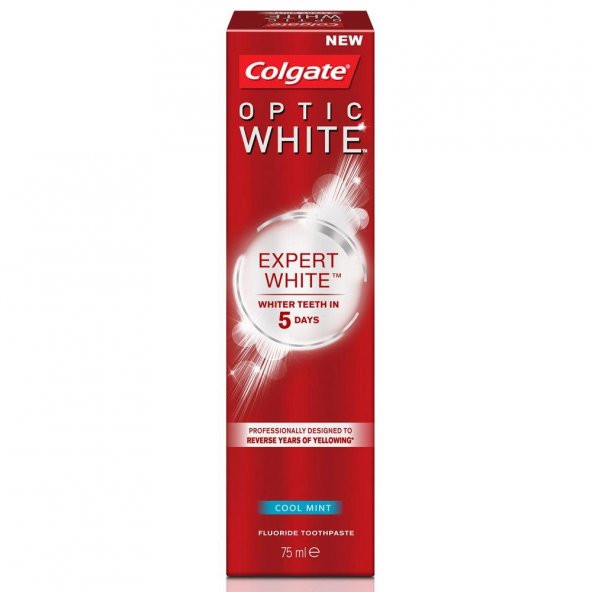 Colgate Optik Beyaz Expert White Florürlü Diş Macunu 75 ml SKT 11/19