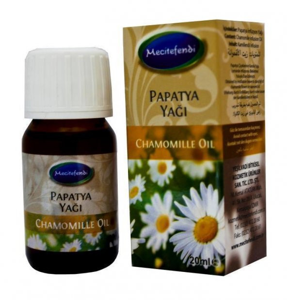 Mecitefendi Papatya Yağı 20 Ml