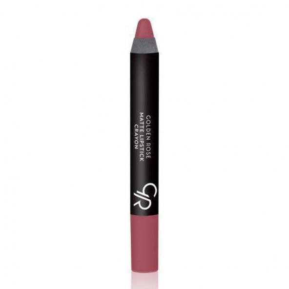 Golden Rose Matte Lipstick Crayon No:08