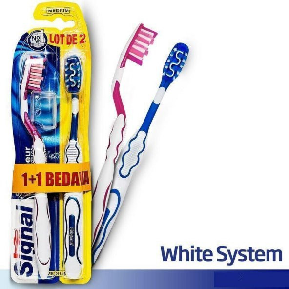 Signal Whıte System 1+1 Hediyeli Diş Fırçası